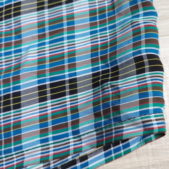 Tomboy plaid mesh skirt - Picture 3 of 8